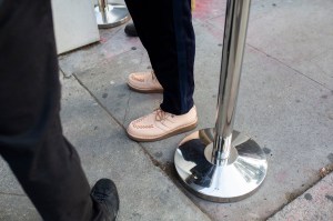 Street style at the Nike Lebron James x John Elliott Icon Celebration.