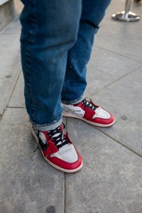 Street style at the Nike Lebron James x John Elliott Icon Celebration.