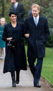 Meghan Duchess of Sussex and Prince HarryChristmas Day church service, Sandringham, Norfolk, UK - 25 Dec 2018