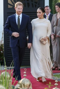 Prince Harry and Meghan Duchess of Sussex attend a reception hosted by the British Ambassador to MoroccoPrince Harry and Meghan Duchess of Sussex visit to Morocco - 24 Feb 2019