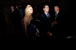 Elle Fanning and Max Minghella