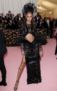 Joan Smalls in Prabal Gurung, Met Gala 2019