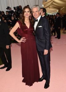 Kyle MacLachlan and Desiree Gruber, Met Gala 2019