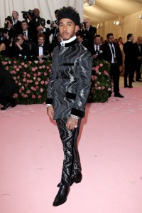 Lewis Hamilton in Tommy Hilfiger, Met Gala 2019