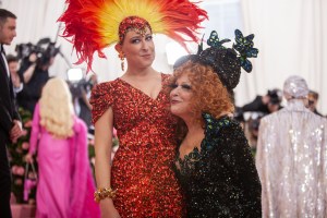 Bette Midler and Sophie Von Haselberg in Michael Kors.