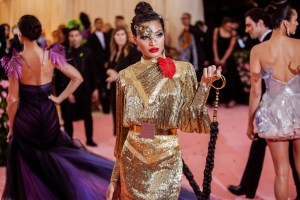 Indya Moore in Louis Vuitton.