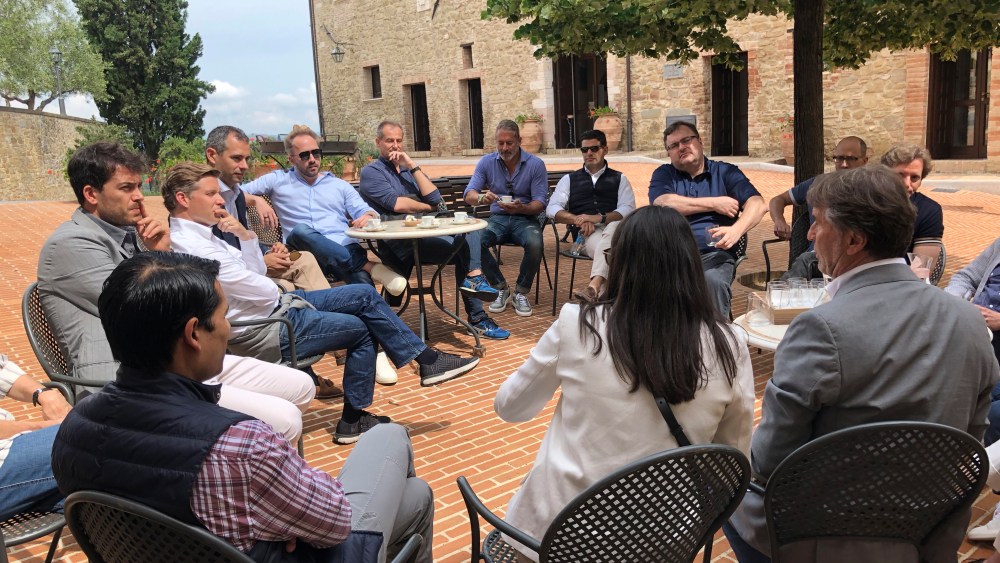 Brunello Cucinelli, Jeff Bezos, Other "Leonardos of the Third Millennium" Meet in Solomeo