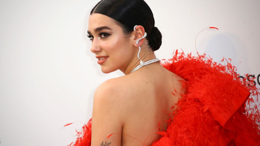 Dua Lipa poses for photographers upon arrival at the amfAR, Cinema Against AIDS, benefit at the Hotel du Cap-Eden-Roc, during the 72nd international Cannes film festival, in Cap d'Antibes, southern FranceFrance Cannes 2019 amfAR - 23 May 2019