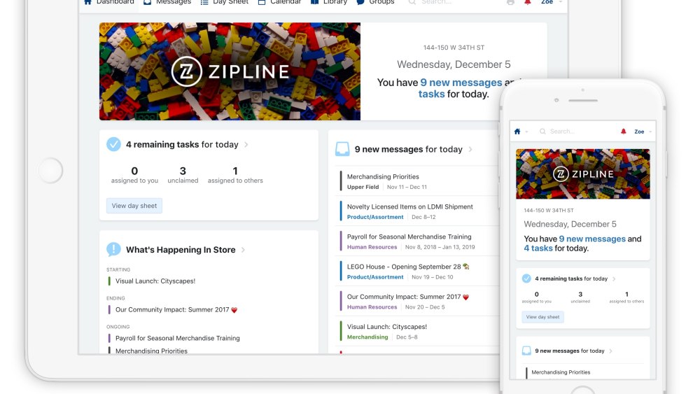 Retail Zipline Gets $9.6 Million, and With Help From Serena Williams