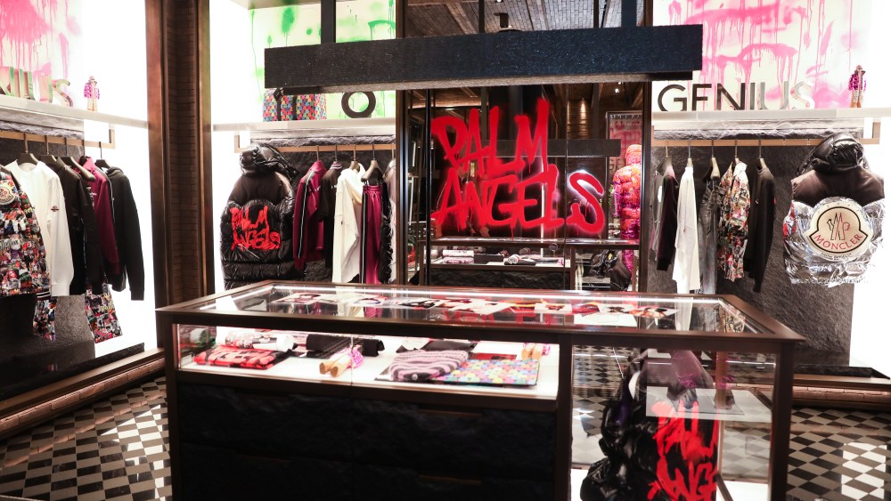Moncler and Palm Angels Launch Second Genius Collection in SoHo
