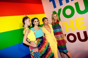 Tess Hilton, Stacey Bendet, Sofia Richie, and Nicky Rothschild Hilton