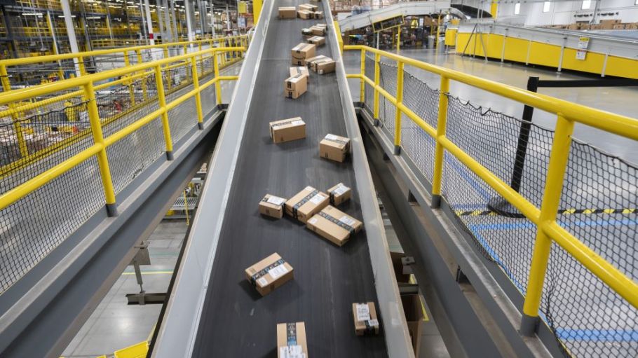 Amazon.com Inc. fulfillment center in Baltimore.