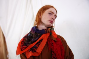 Backstage at Acne Studios Men's Spring 2020