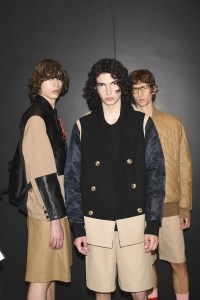Backstage at Neil Barrett Men's Spring 2020