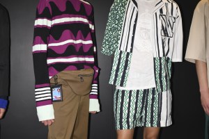 Backstage at Neil Barrett Men's Spring 2020