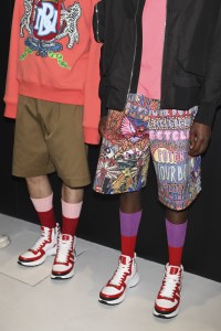 Backstage at Neil Barrett Men's Spring 2020