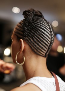 Backstage at Alexander Wang Collection 1 2020