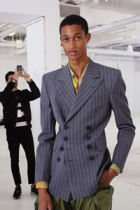 Backstage at Dries Van Noten Men's SS 2020