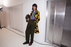 Backstage at Dries Van Noten Men's SS 2020