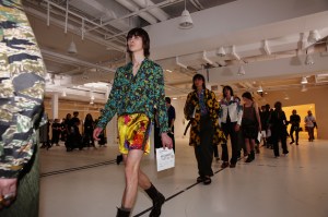 Backstage at Dries Van Noten Men's SS 2020