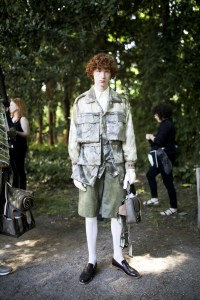 Backstage at Fendi Men's Spring 2020