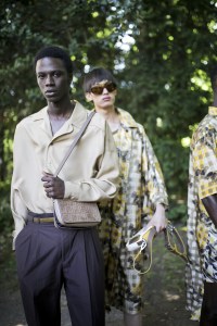 Backstage at Fendi Men's Spring 2020