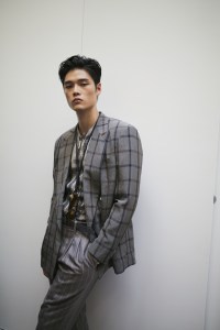 Backstage at Giorgio Armani Men's Spring 2020
