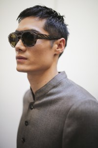 Backstage at Giorgio Armani Men's Spring 2020