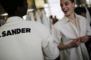Backstage at Jil Sander  Men's SS 2020