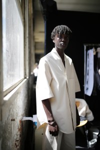 Backstage at Jil Sander  Men's SS 2020