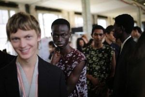 Backstage at Jil Sander  Men's SS 2020