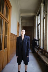 Backstage at Juun J Men's SS 2020