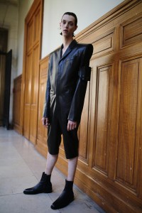 Backstage at Juun J Men's SS 2020