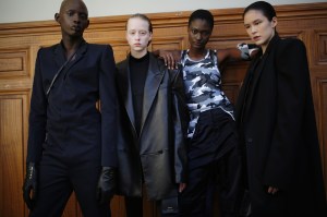 Backstage at Juun J Men's SS 2020