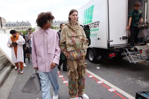 Backstage at Louis Vuitton Men's SS 2020