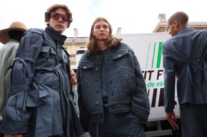 Backstage at Louis Vuitton Men's SS 2020