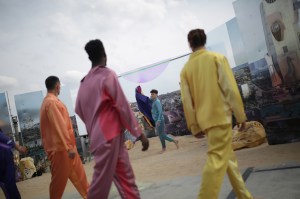 Backstage at Pigalle Paris Men's Spring 2020