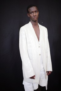 Backstage at  Rick Owens Men's SS 2020