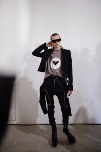 Backstage at  Rick Owens Men's SS 2020
