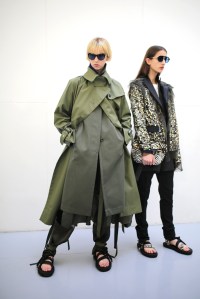 Backstage at Sacai  Men's Spring 2020