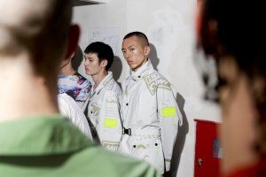 Backstage at United Standard Men's Spring 2020