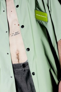 Backstage at United Standard Men's Spring 2020