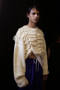 Backstage at Y/Project Men's Spring 2020