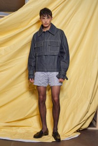 Bianca Saunders Presentation Men's Spring 2020 photographed in London on 09 June 2019