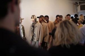 Backstage at CMMN SWDN Men's SS 202