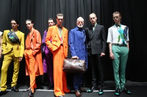 Backstage at Berluti Men's Spring 2020