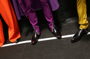Backstage at Berluti Men's Spring 2020