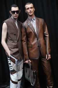 Backstage at Berluti Men's Spring 2020