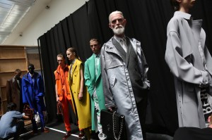 Backstage at Berluti Men's Spring 2020