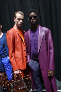 Backstage at Berluti Men's Spring 2020